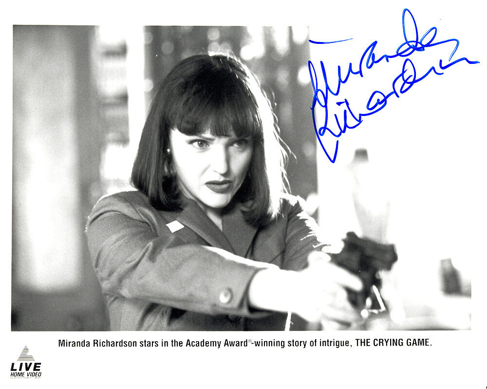 MIRANDA RICHARDSON AUTOGRAPHED SIGNED 8X10 Photo Poster painting FROM THE CRYING GAME