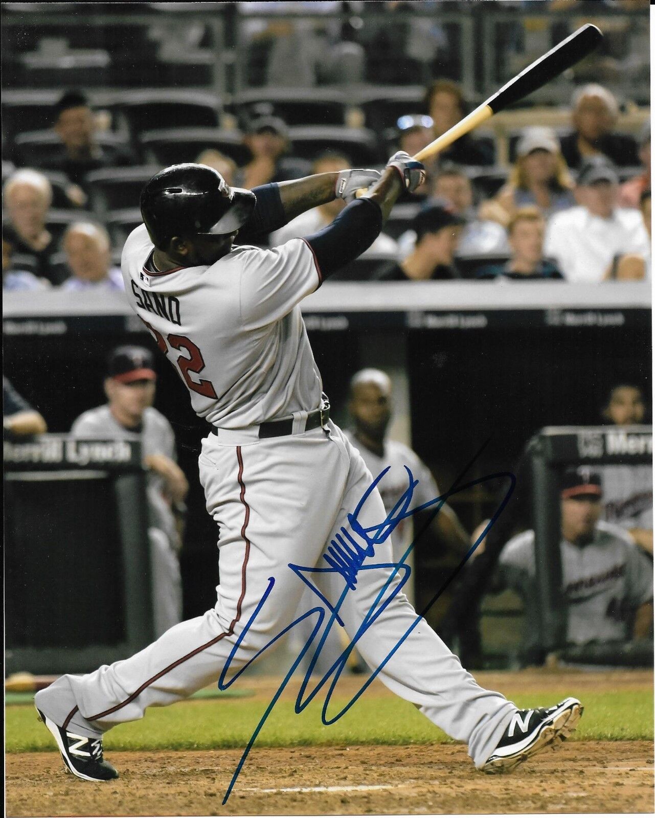 MIGUEL SANO signed autographed MINNESOTA TWINS 8x10 Photo Poster painting MLB STAR w/COA