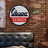 Vespa Service - Round Metal Tin Signs(12*12Inch) - Vehicle