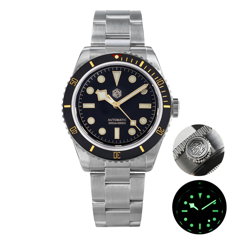 ★Pre-Owned★Watchdives x San Martin 6200 BB58 Retro Watch SN004- Limited Edition San Martin Watch san martin watchSan Martin Watch