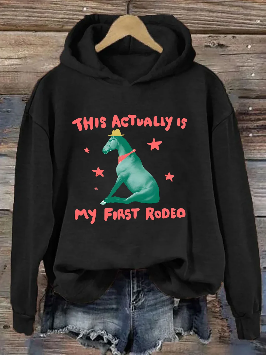 This Actually Is My First Rodeo Hoodie