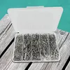 260pcs Fishing Power Clips Stainless Steel Speed Clips for Freshwater Saltwater
