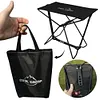 Camping Stool Hold Up To 100KG Folding Stool for Travel Hiking BBQ Fishing
