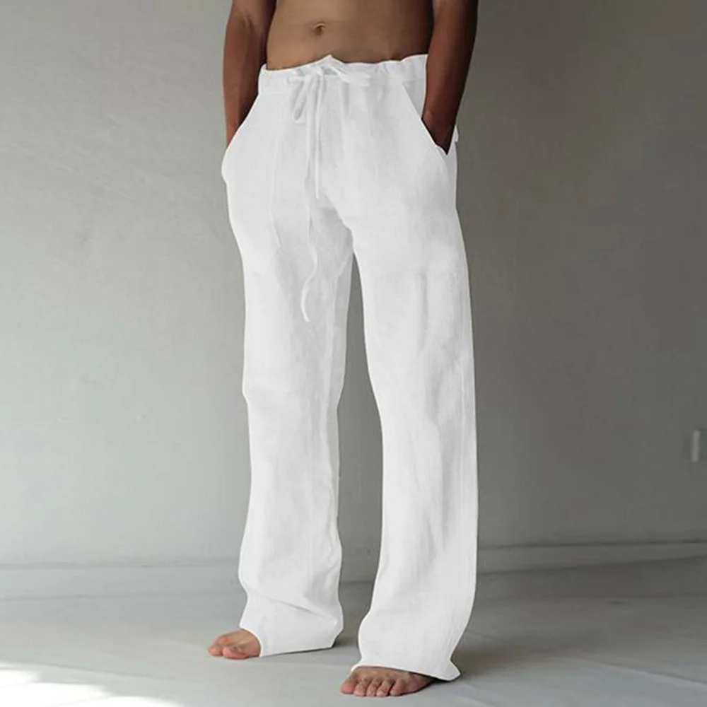 Loose Cotton Trousers-inspireuse