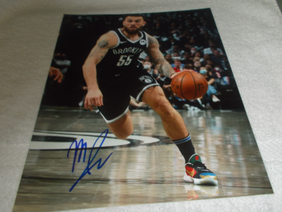 MIKE JAMES Brooklyn Nets SIGNED AUTOGRAPHED 8x10 Photo Poster painting COA Basketball