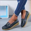 Women&lsquo;s Flat Loafer Ballet Leather Breathable Casual Shoes