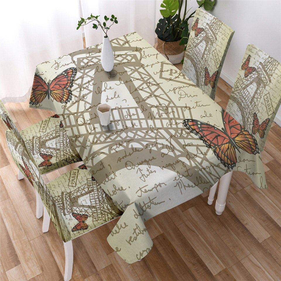 

Butterfly - Tablecloth Without Chair Cover, 140*180cm, 501 Original