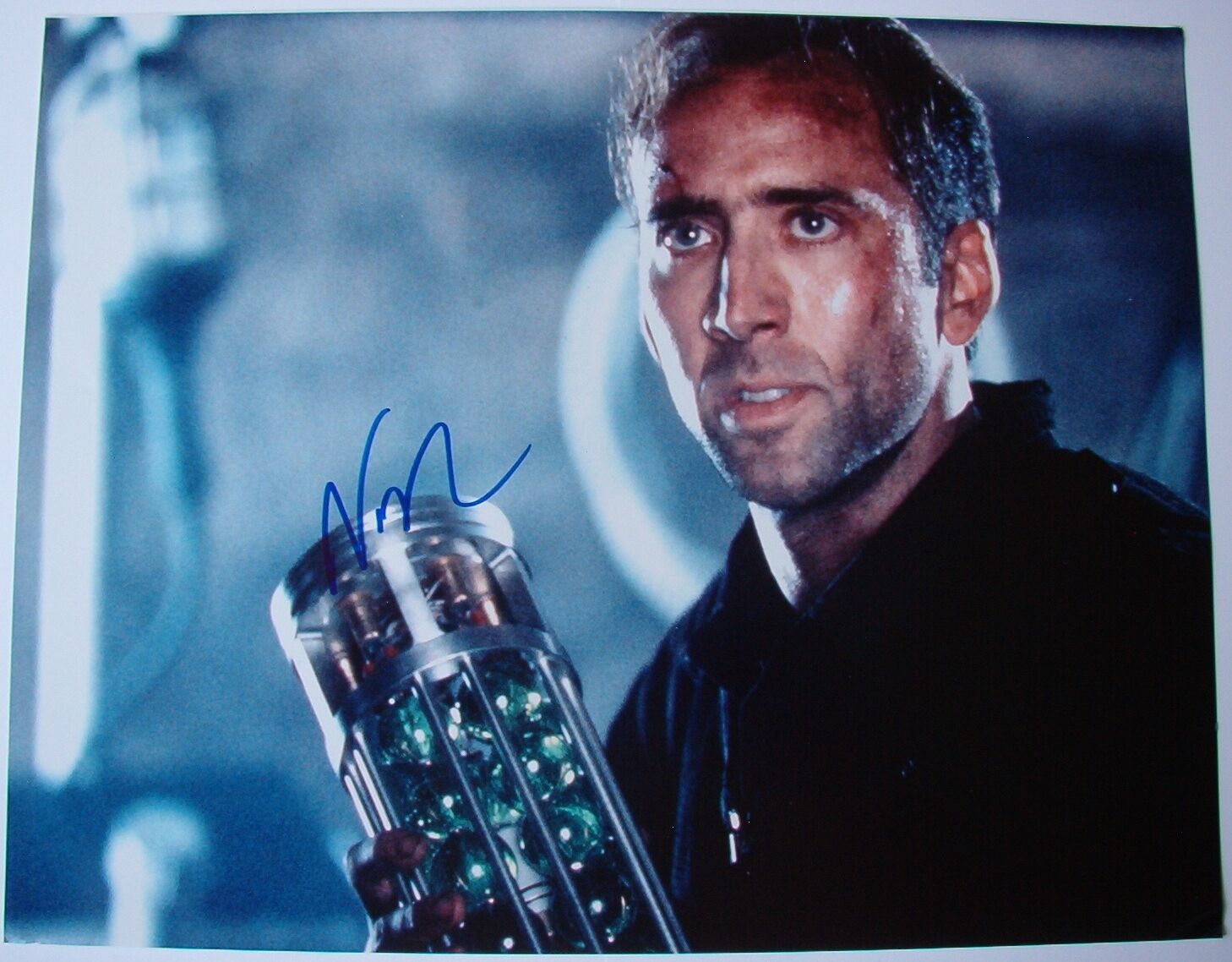 Nicolas Cage ‘The Rock’ Autographed 11x14 Photo Poster painting with CoA