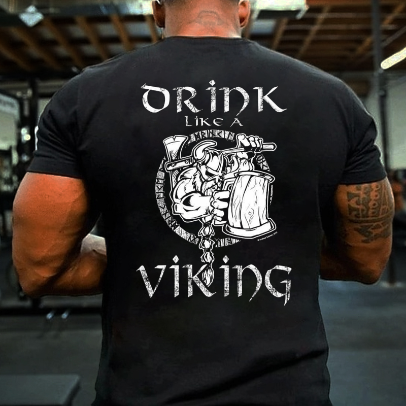 Drink Like A Viking T-shirt ctolen