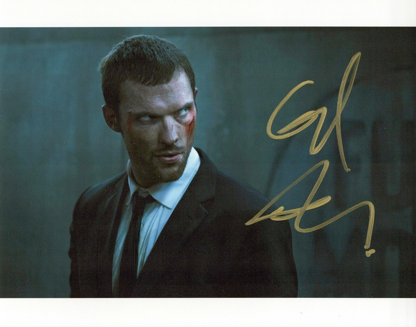 Ed Skrein The Transporter Refueled autographed Photo Poster painting signed 8x10 #8 Frank Martin