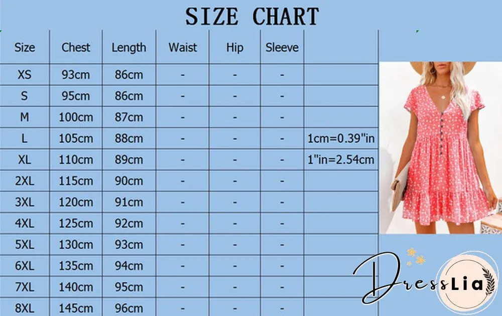 XS-8XL Spring Summer Dresses Plus Size Fashion Clothes Women's Casual Short Sleeve Dress Ladies Button Up Floral Flower Printed Dress Patchwork Loose Mini Pleated Dress Beach Wear Short Party Dress