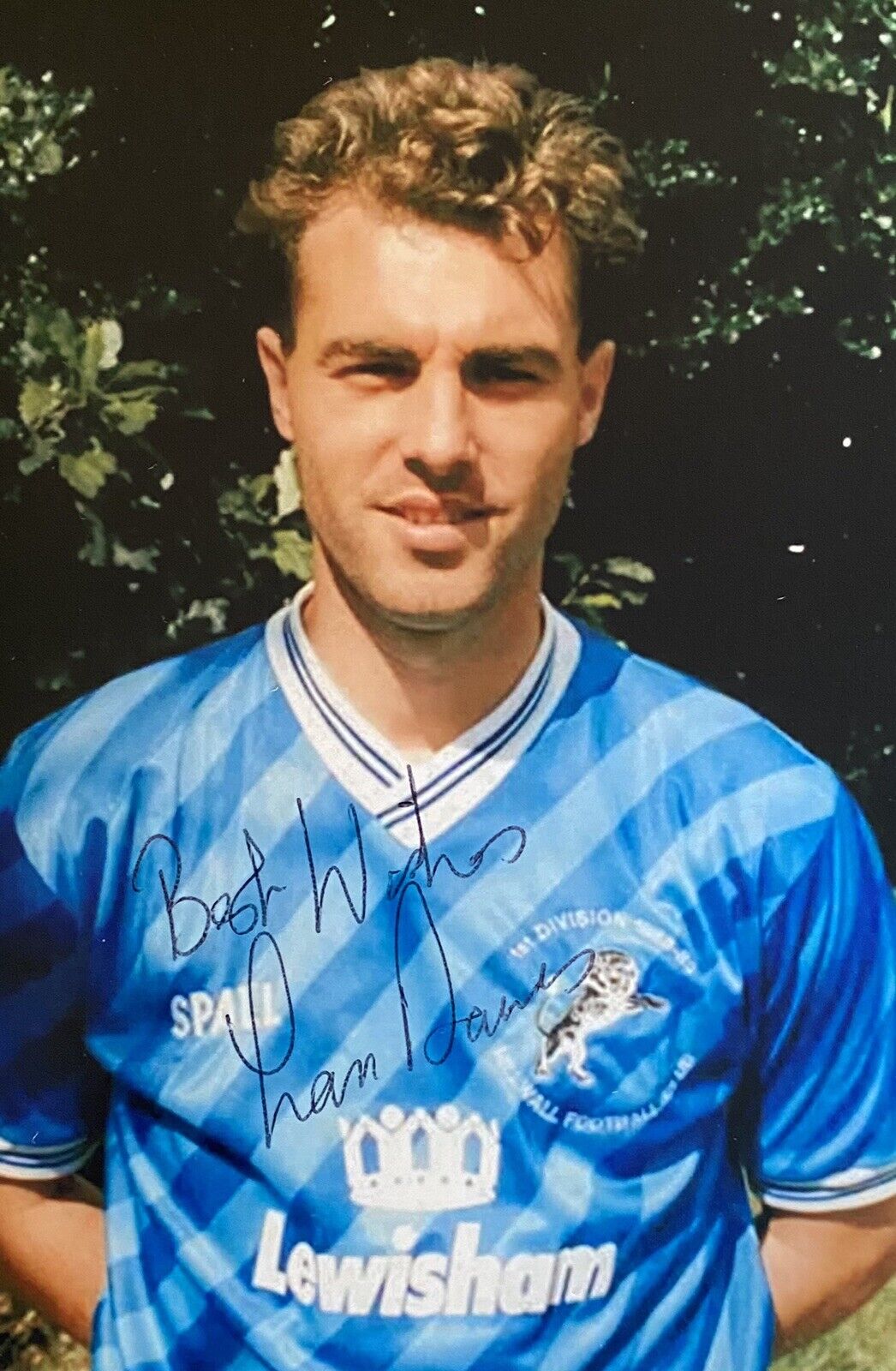 Ian Dawes Genuine Hand Signed Millwall 6X4 Photo Poster painting