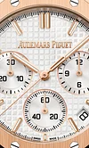 Pink Gold Silver-Toned Dial CHRONOGRAPH 41mm