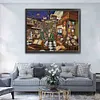 【Limited Stock Sale】Study-11CT Stamped Cross Stitch 60*50cm/23.62*19.69in (Big Size) tapestrymarket