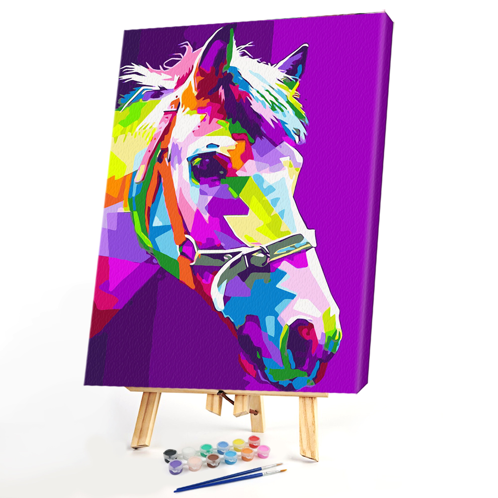 

40*50CM Paint By Numbers-Horse, 501 Original