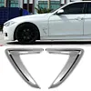 1 Pair Car Side Air Vent Cover Trim Fender Stickers for 3 Series 2012-2016