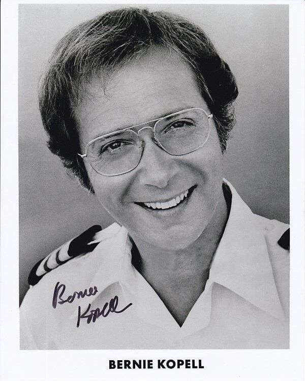 BERNIE KOPELL signed autographed THE LOVE BOAT DR. ADAM DOC BRICKER 8x10 Photo Poster painting