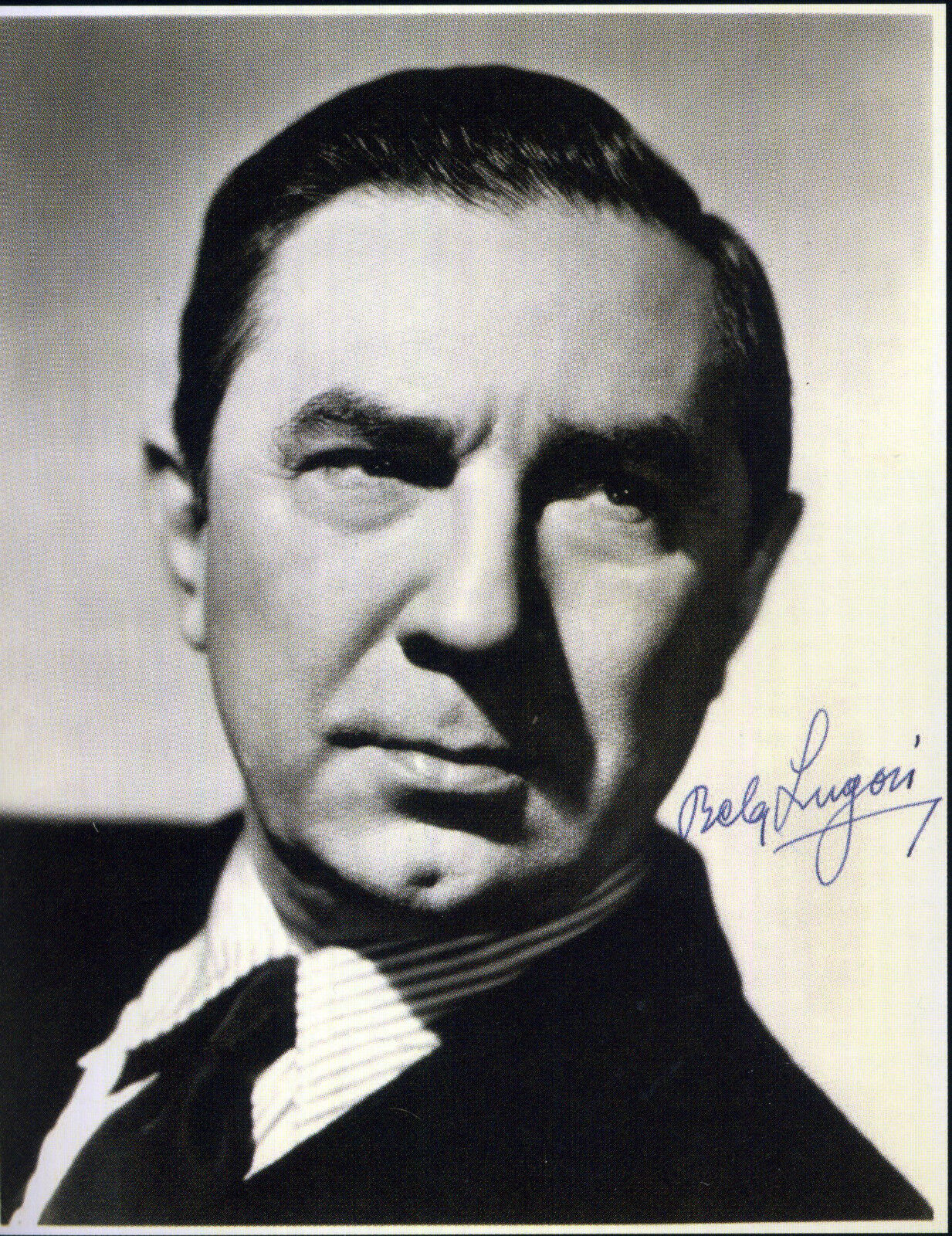 BELA LUGOSI Autographed Photo Poster paintinggraph - Horror Film Star Actor - Preprint