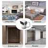 Wall Mount Acrylic Bracket Adhesive Wall Shelf for Eufy Security Indoor Cam S350