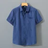 Men's Cotton and Linen Casual Shirts