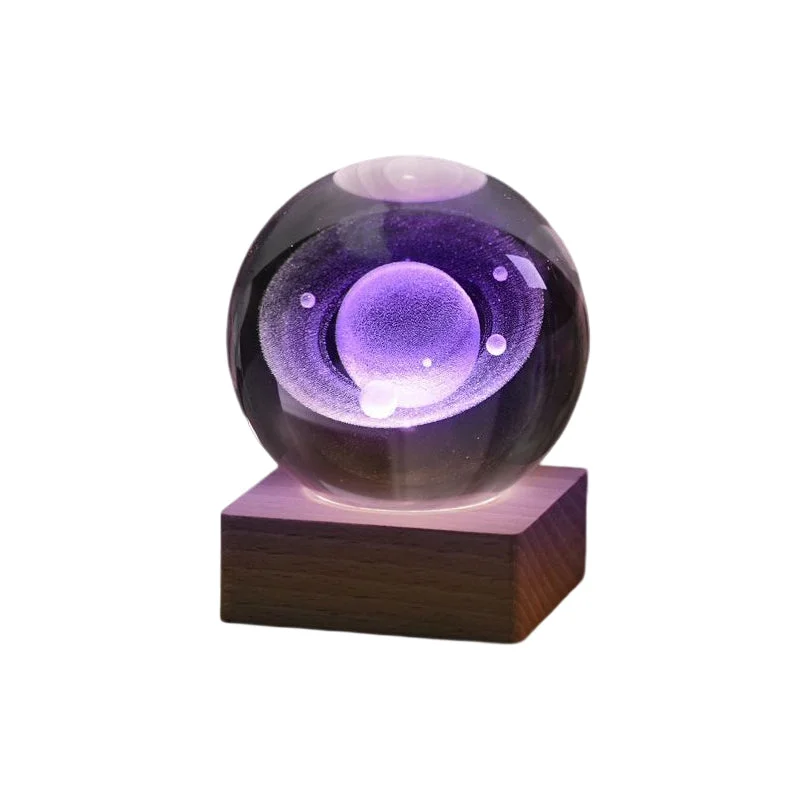 3D Galaxy Crystal Ball Nightlight Decorlamp - U.S. regulations