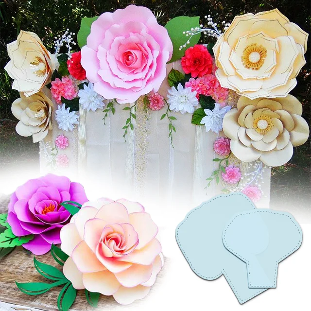 DIY Beautiful Rose Templates- Include Instructions + Template