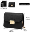 Damen Umh&auml;ngetasche Kleine Schultertasche Kette Tasche Clutch Mini Vintage Citytasche f&uuml;r Hochzeit Party Disko
