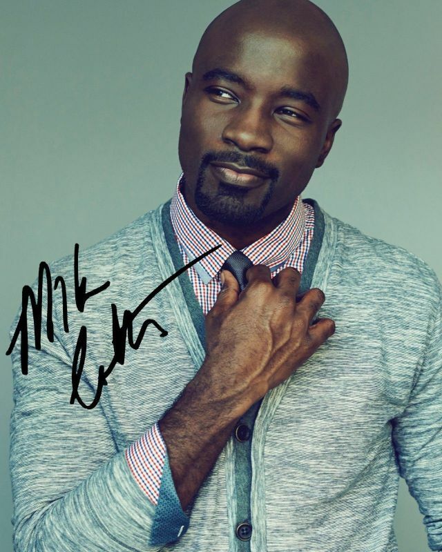 Mike Colter Autograph Signed Photo Poster painting Print