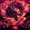 Luxury AB Velvet Diamond Painting Kit - Dragon