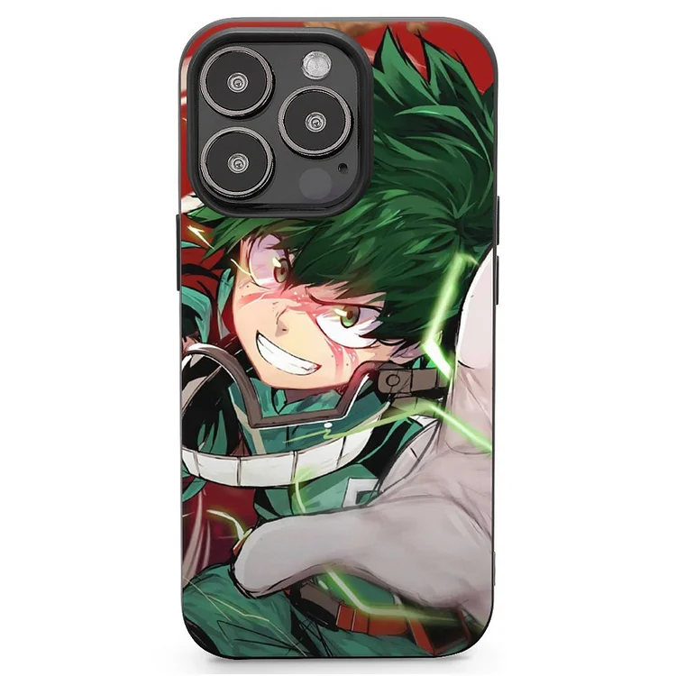 Izuku Midoriya Anime My Hero Academia Phone Case(121) Mobile Phone Shell IPhone 13 and iPhone14 Pro Max and IPhone 15 Plus Case - Heather Prints Shirts