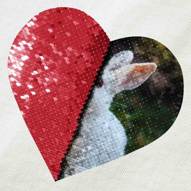 Vangogifts Custom Super Mom 2 Flip Sequin Soft Shirt Personalized Reversible Sequin Heart Shirt, Your Picture And Text Custom Kids Tee, Birthday Gift Idea For Mom, Custom Your Shirt