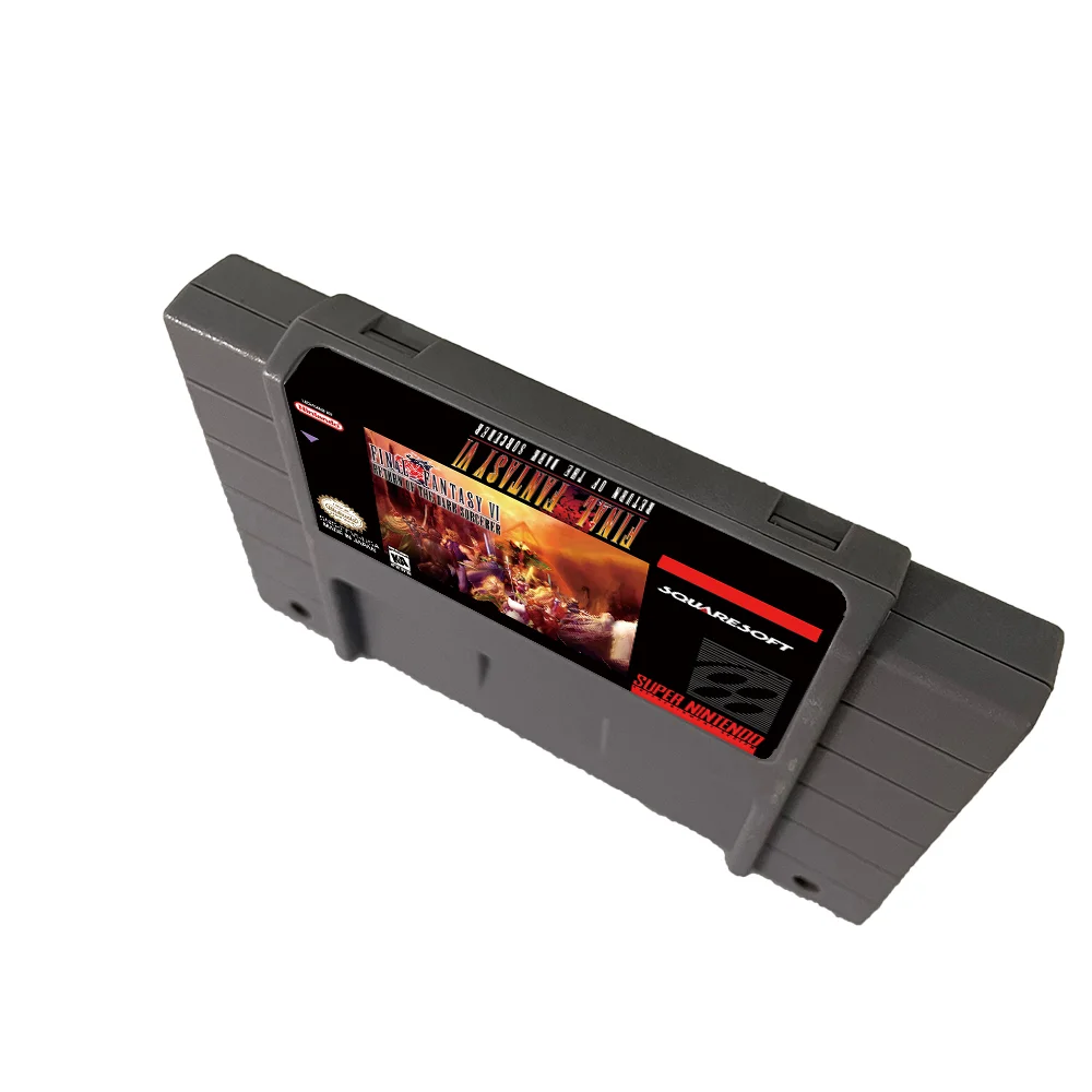 Final Fantasy VI: Return of the Dark Sorcerer SNES For Super Nintendo Entertainment System - 16 Bit US Version Game Cartridge