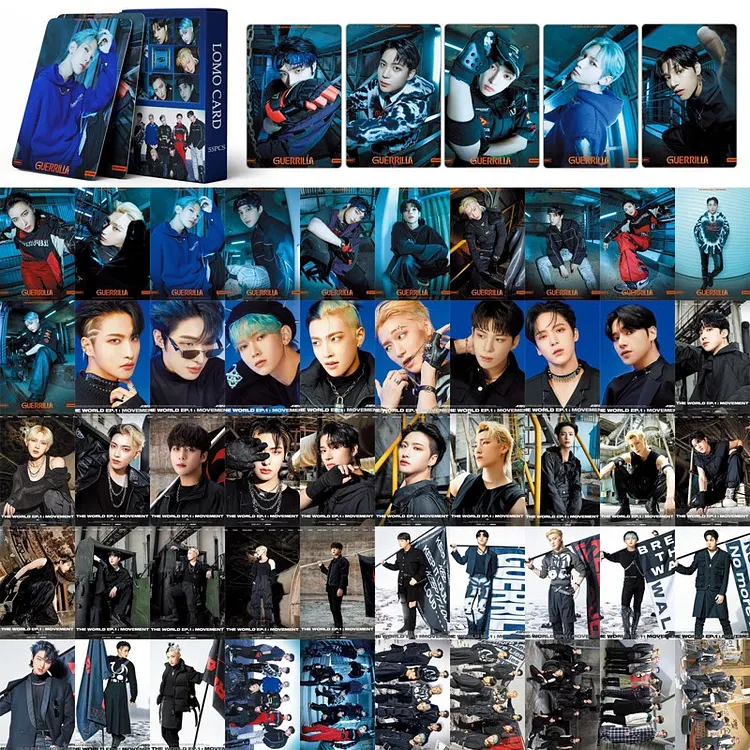 ATEEZ 55 Sheets Album Guerrilla Card