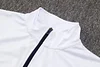 Joyfball 2024/2025 S&atilde;o Paulo Long Zipped Jacket White Football Shirt 1:1 Thai Quality