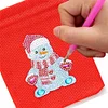 DIY Diamond Christmas Decoration | Christmas Snowman | Gift Bag