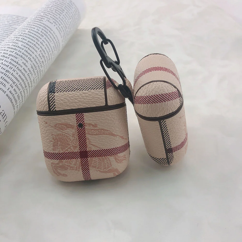 Luxury Plaid Apple Airpods 1 & 2--[GUCCLV]