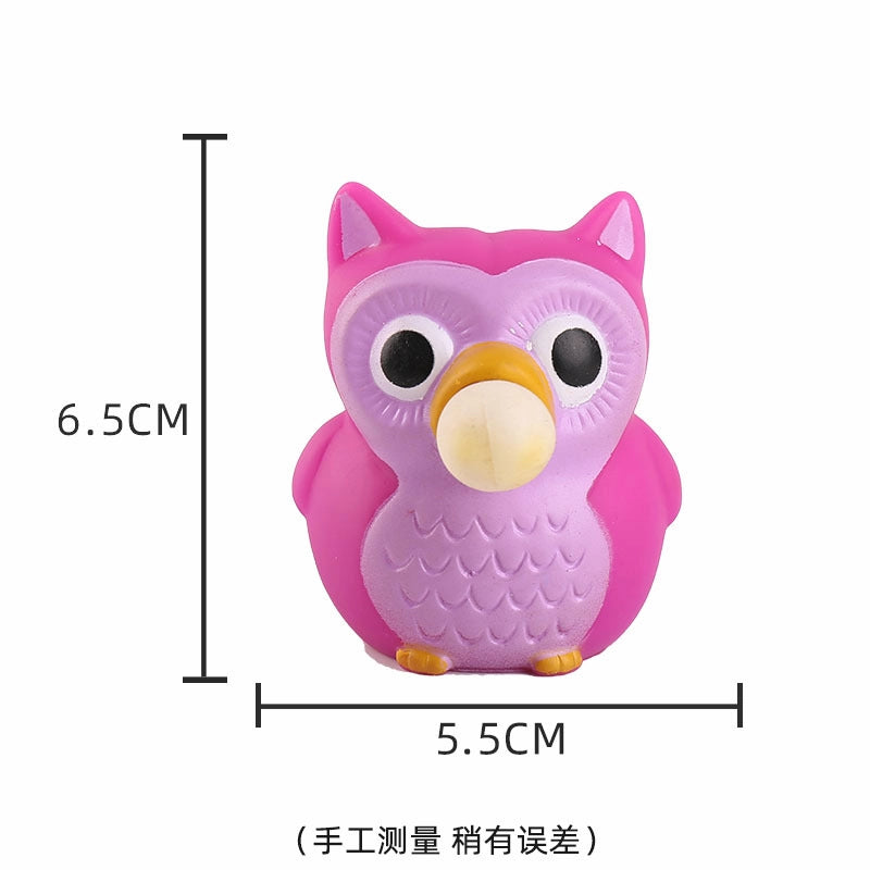 Squishy Toy Christmas Animal Santa Claus Snowman PVC TPR Toys