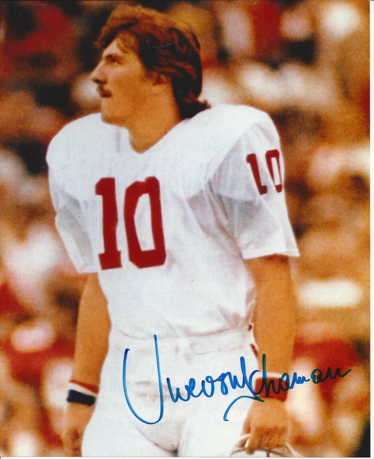 Uwe Von Schamann Autographed 8x10 Oklahoma Sooners#2