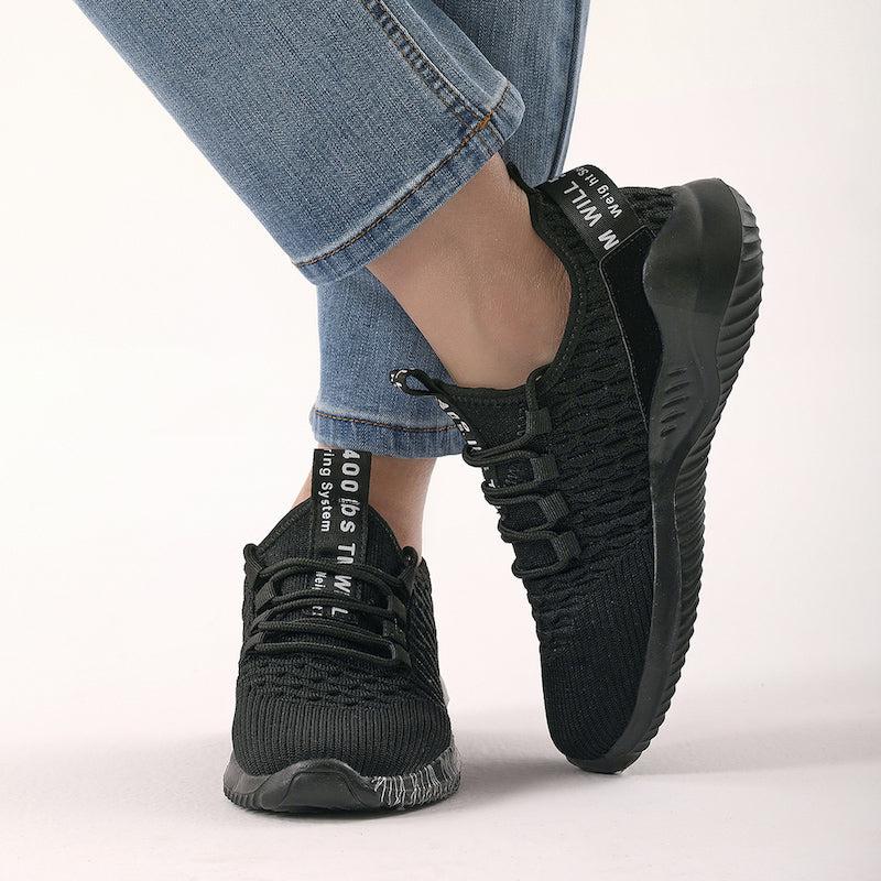 Comfortable Lace Up Anti Skid Breathable Walking Sneakers
