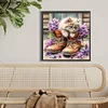 Diamond Painting -DIY Full Round Drill Cute Cat(40*40 CM)