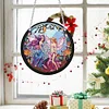 Diamond Painting Acrylic Stained Glass Fairy Hanging Pendant