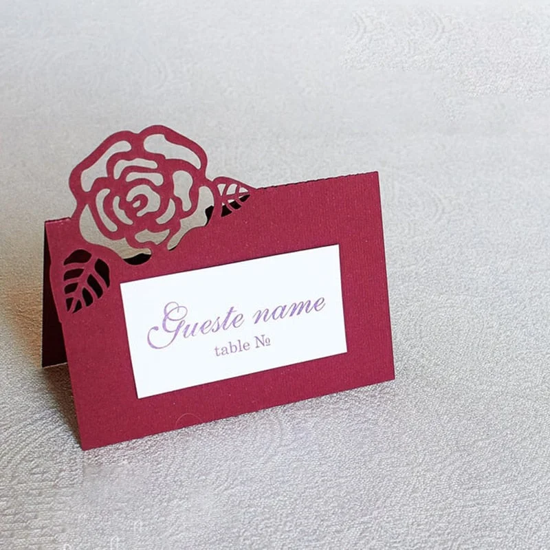 flowers wedding Scrapbooking Metal Cutting Dies Rose place cards craft Die Cut for DIY Paper making wedding invitations new 2019