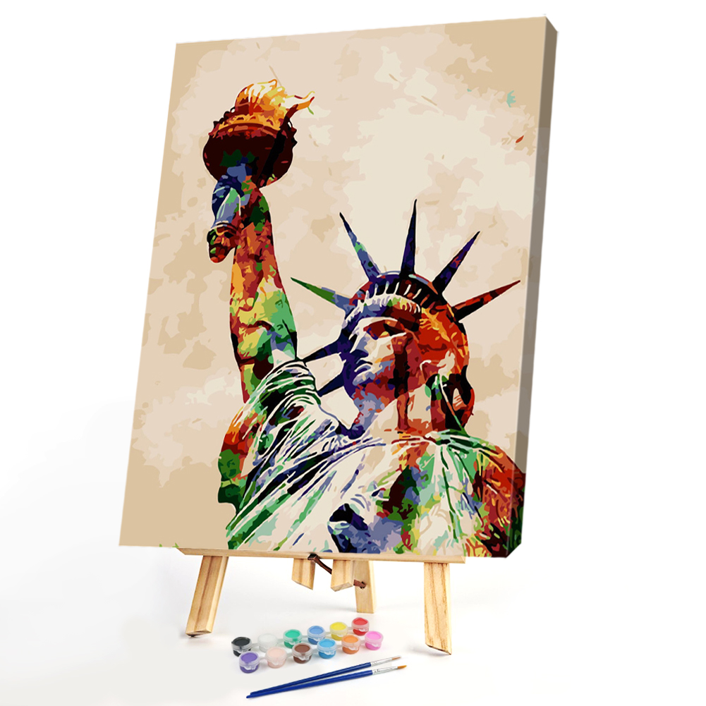 

40*50CM Paint By Numbers-Statue of Liberty, 501 Original