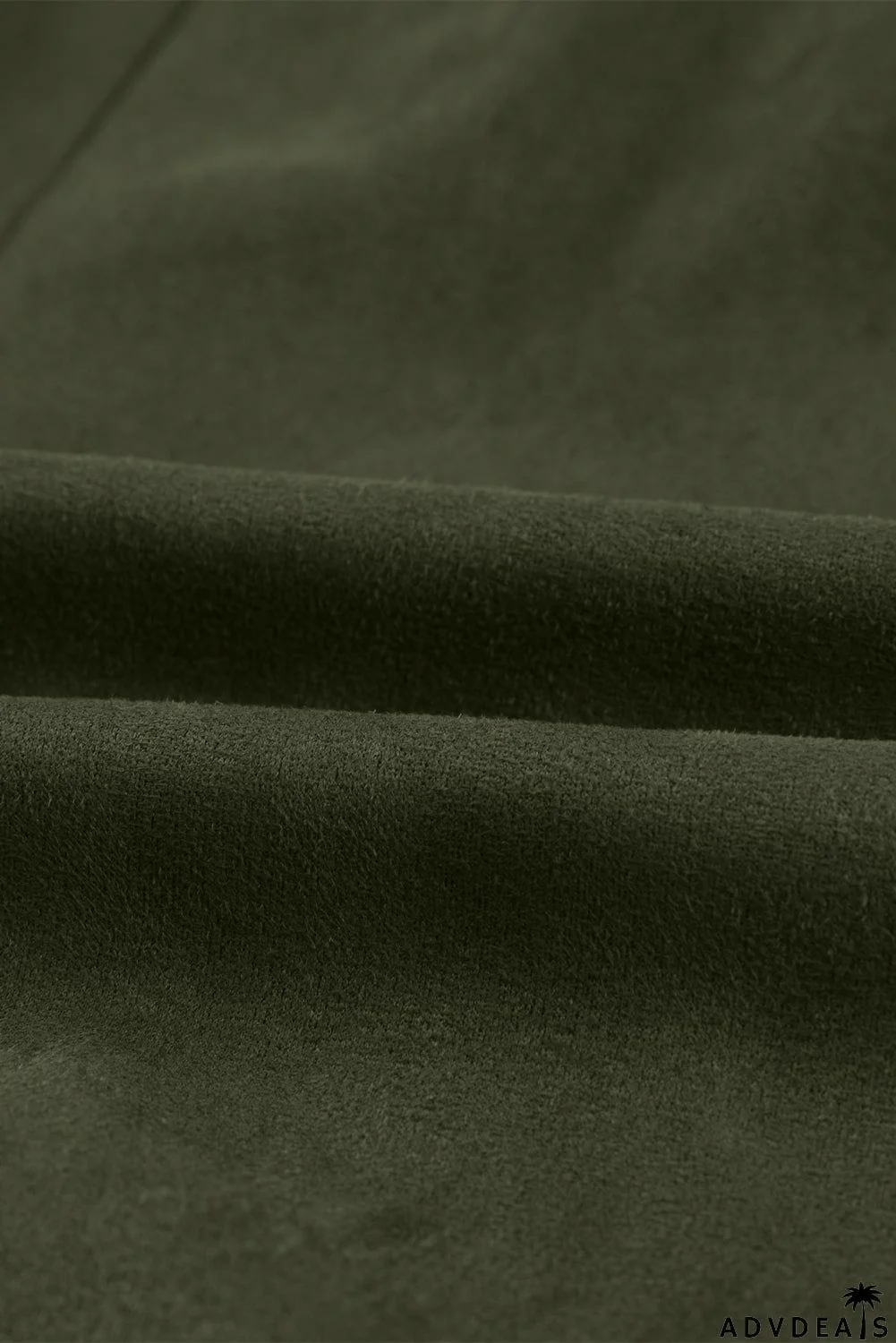 Cropped Fringe Faux Suede Jacket