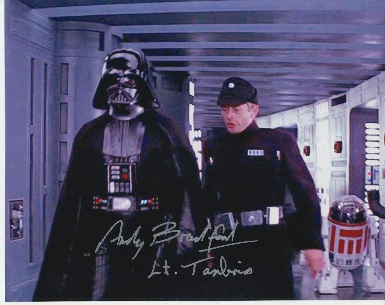 Andy Bradford (Star Wars) 8x10 Signed Photo Poster painting w/ COA Actor #1