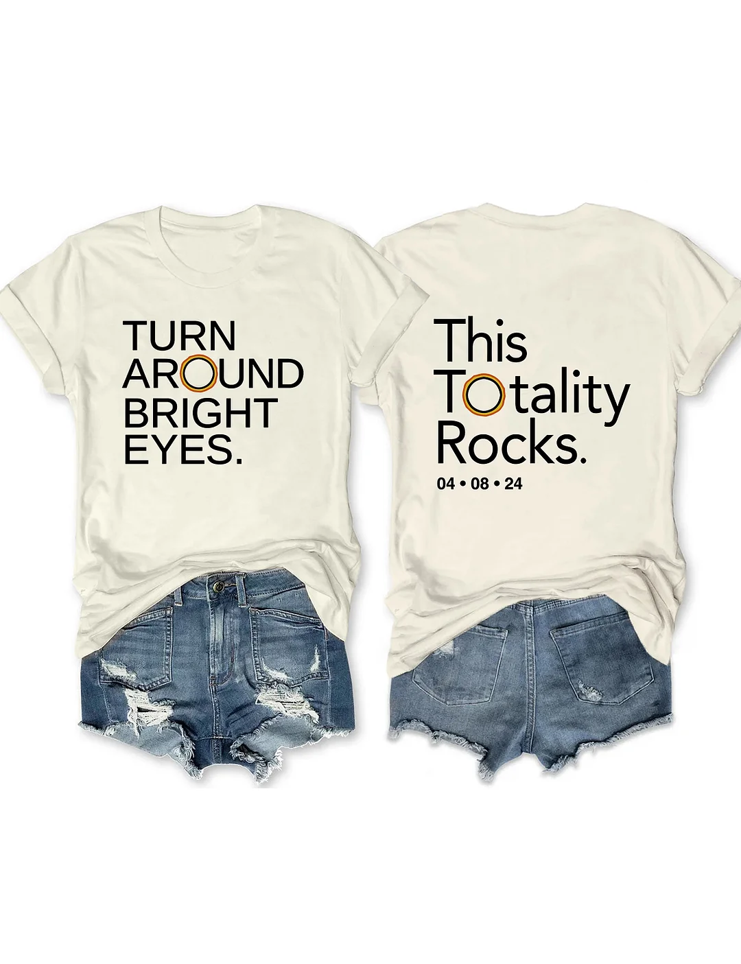 Turn Around Bright Eyes This Totality Rocks T-shirt