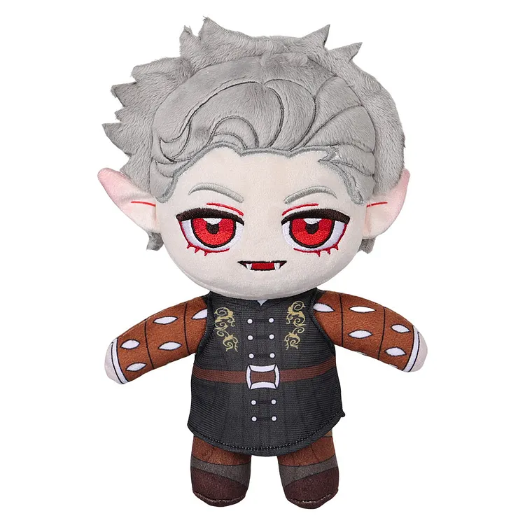 Baldur's Gate Astarion Cosplay Plush Toys Cartoon Soft Stuffed Dolls Mascot Birthday Xmas Gift