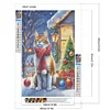 Diamond Painting -DIY Round Drill Christmas Cat(40x60cm)