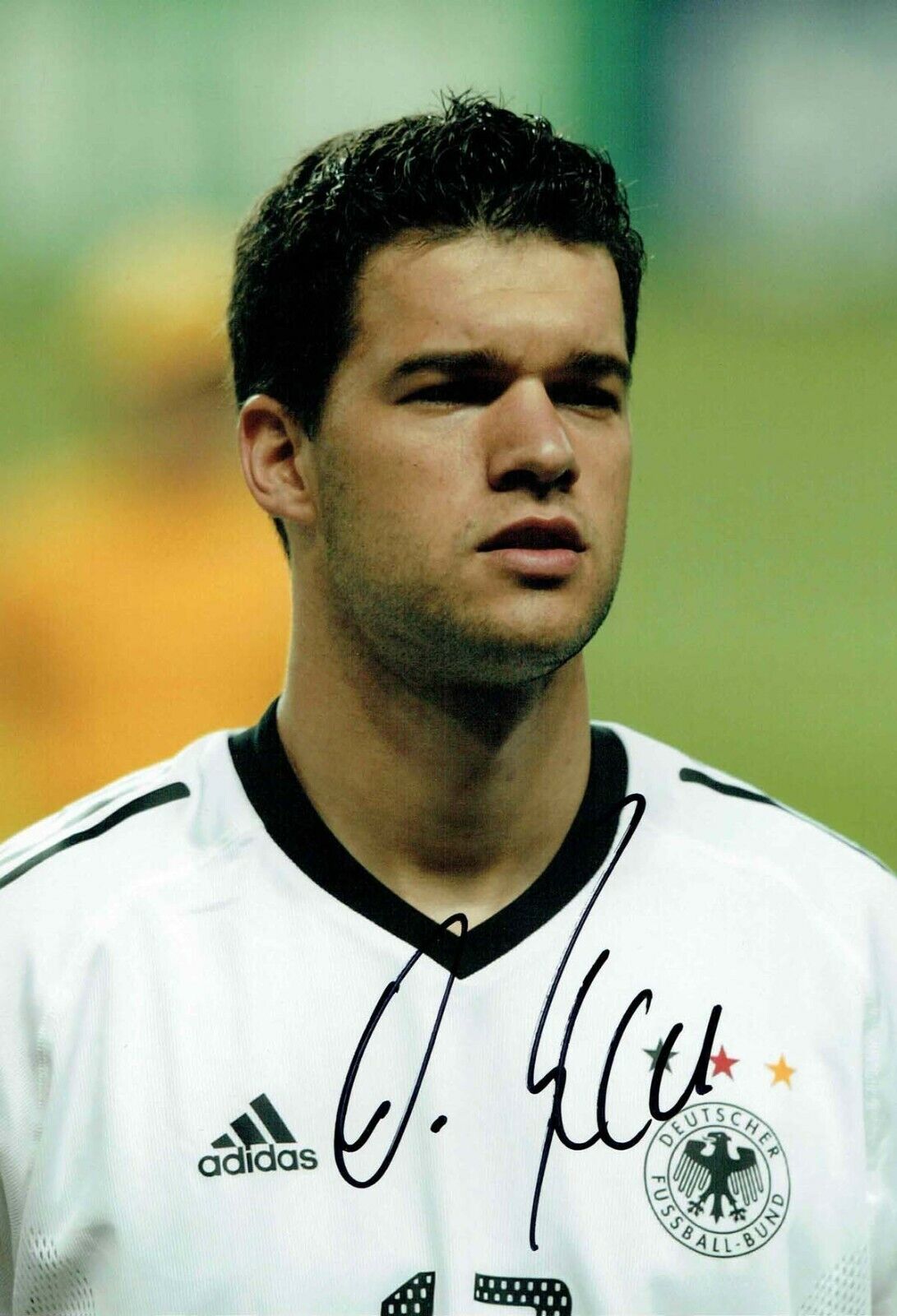 Michael BALLACK Signed Autograph Photo Poster painting 1 AFTAL COA German National Football Side