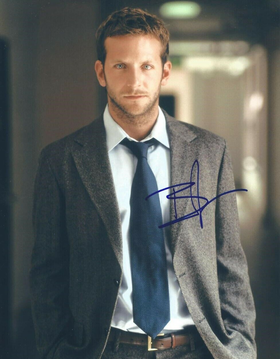 BRADLEY COOPER Signed Photo Poster paintinggraph - Film Actor THE HANGOVER Star Is Born preprint